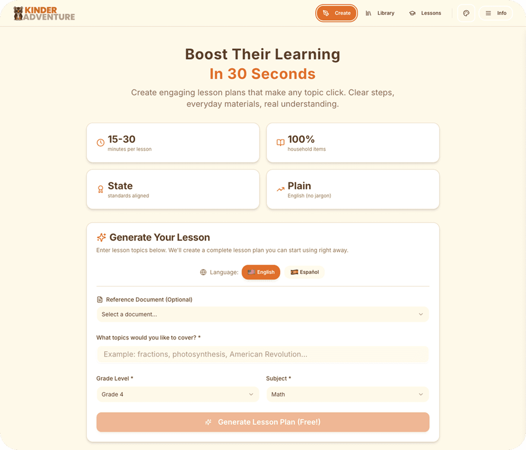 Boost their learning - Kinder Adventure learning illustration